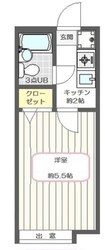 アネックスⅢ Bの物件間取画像